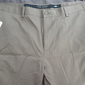 Fish Hippie Men's Flat Front Shorts - Gray